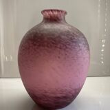 Marmoreal vase by André Delatte Nancy France