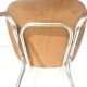 Lot 4 chaises formica rouge