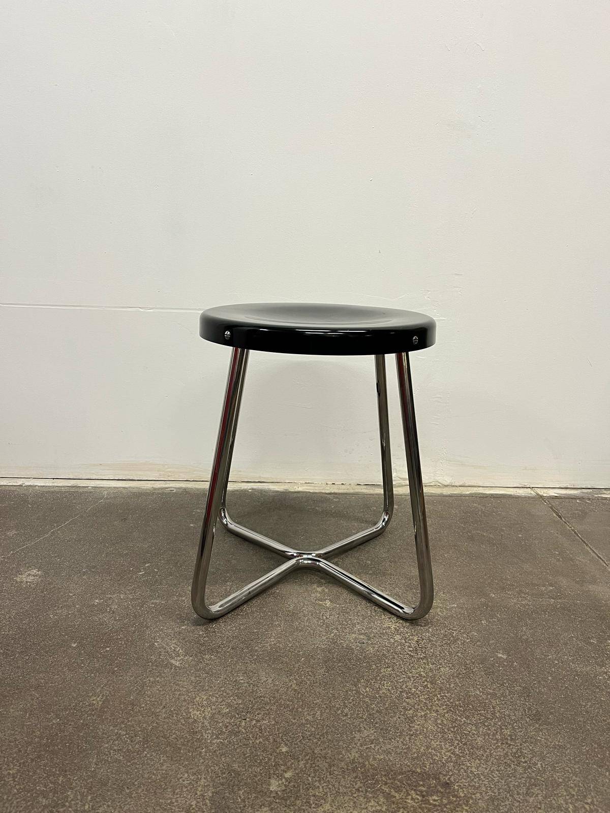 Tubular Stool With Bakelite Seat