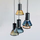 Crystal ceiling fixture by flavio poli for seguso vetri d'arte italy