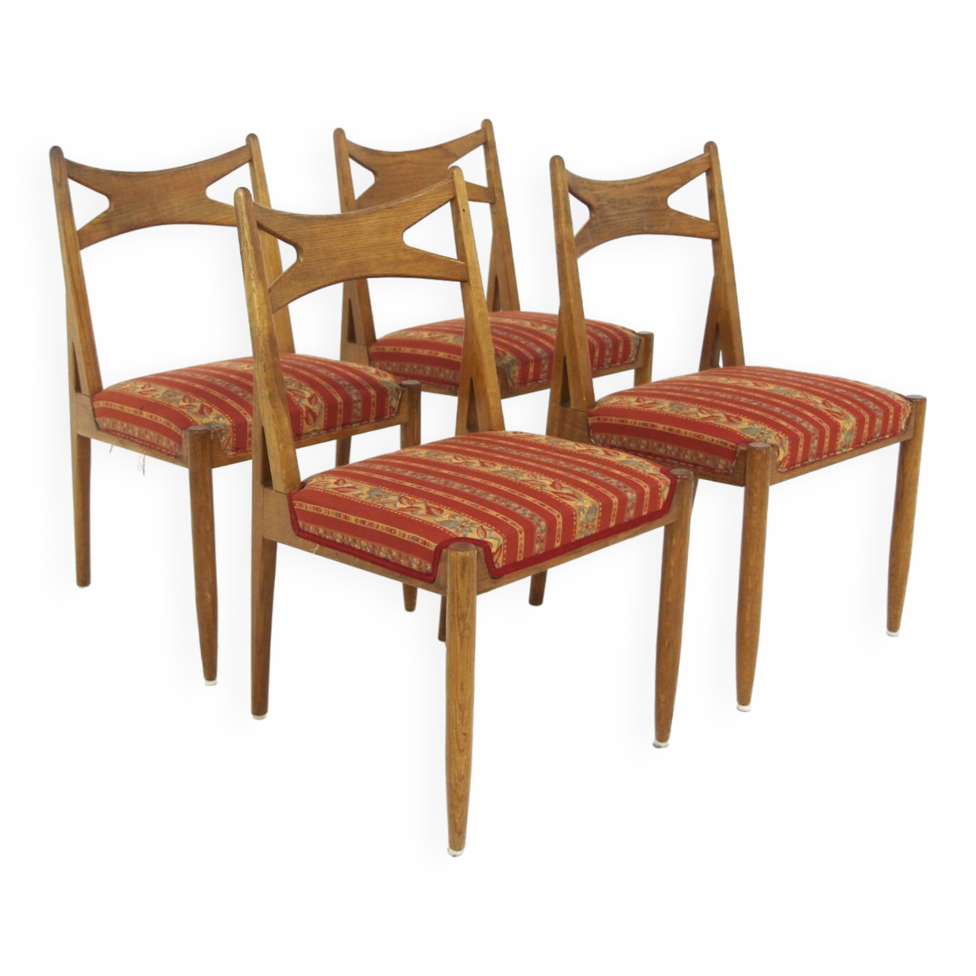 Set of 4 "Vinga" chairs, Svante Skogh, Seffle Möblerfabrik, Sweden, 1960