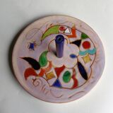 Vallauris ceramic cheese platter by Marie Christine Treinen