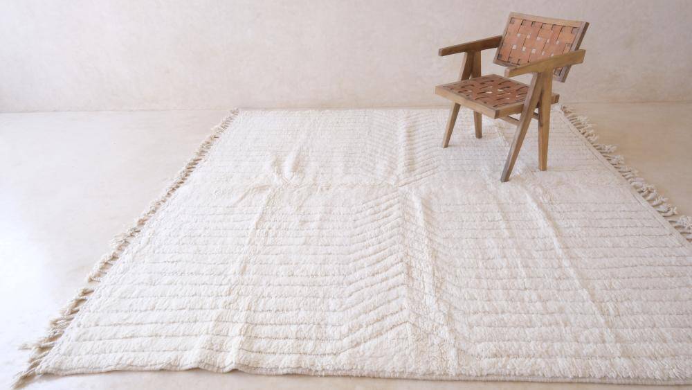 Beni Ouarain wool rug - 256 x 240 cm