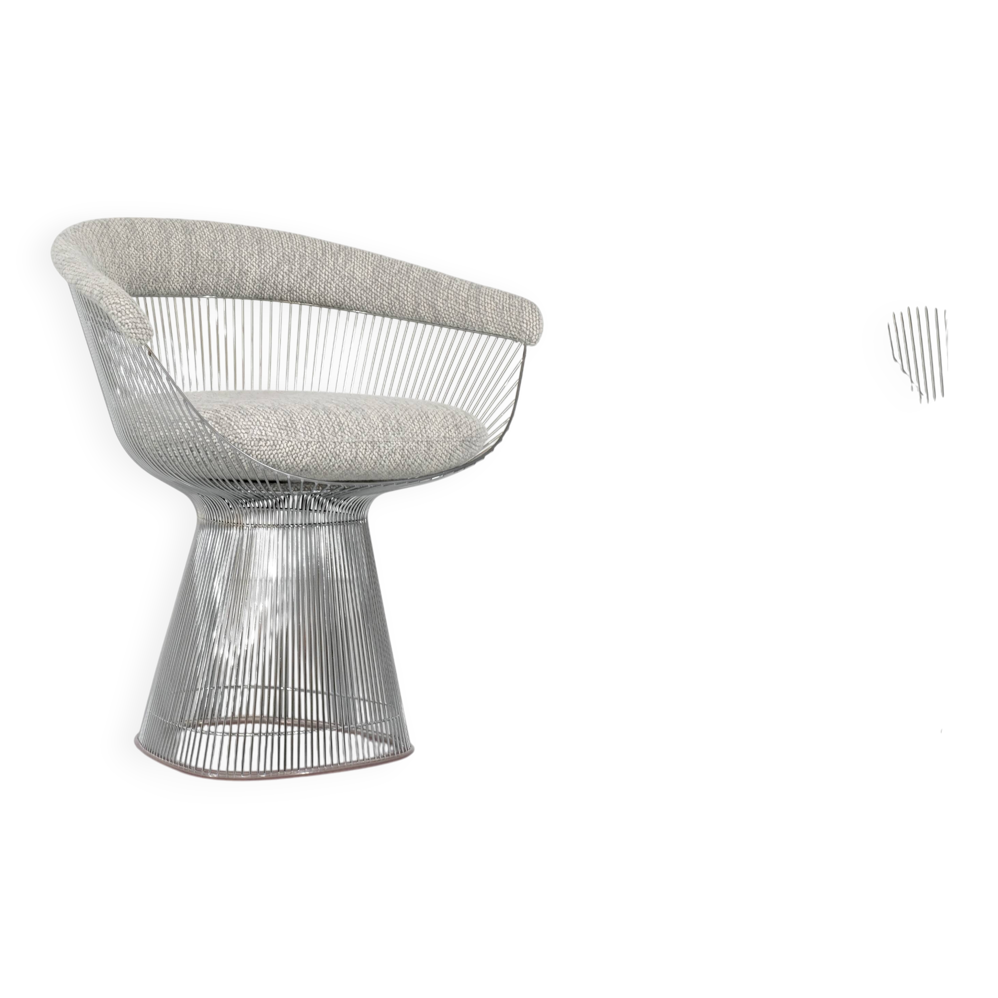 Platner Chair, designed by Warren Platner for Knoll, United States, 1966.