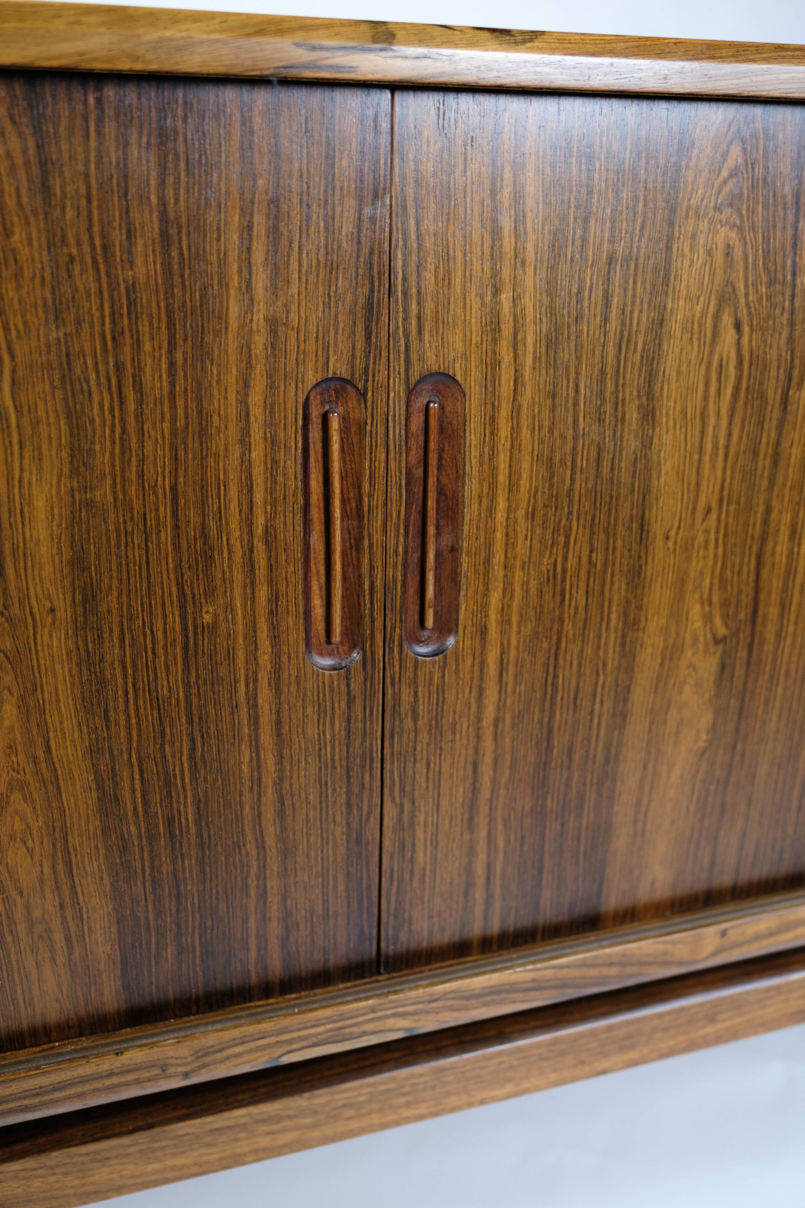 Sideboard Made In Rosewood By Henry Rosengren Hansen From 1960s
