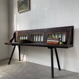 Moldavian bench 1968 polychrome