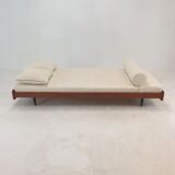 Teak Daybed with Cushions and Bolster, 1960s