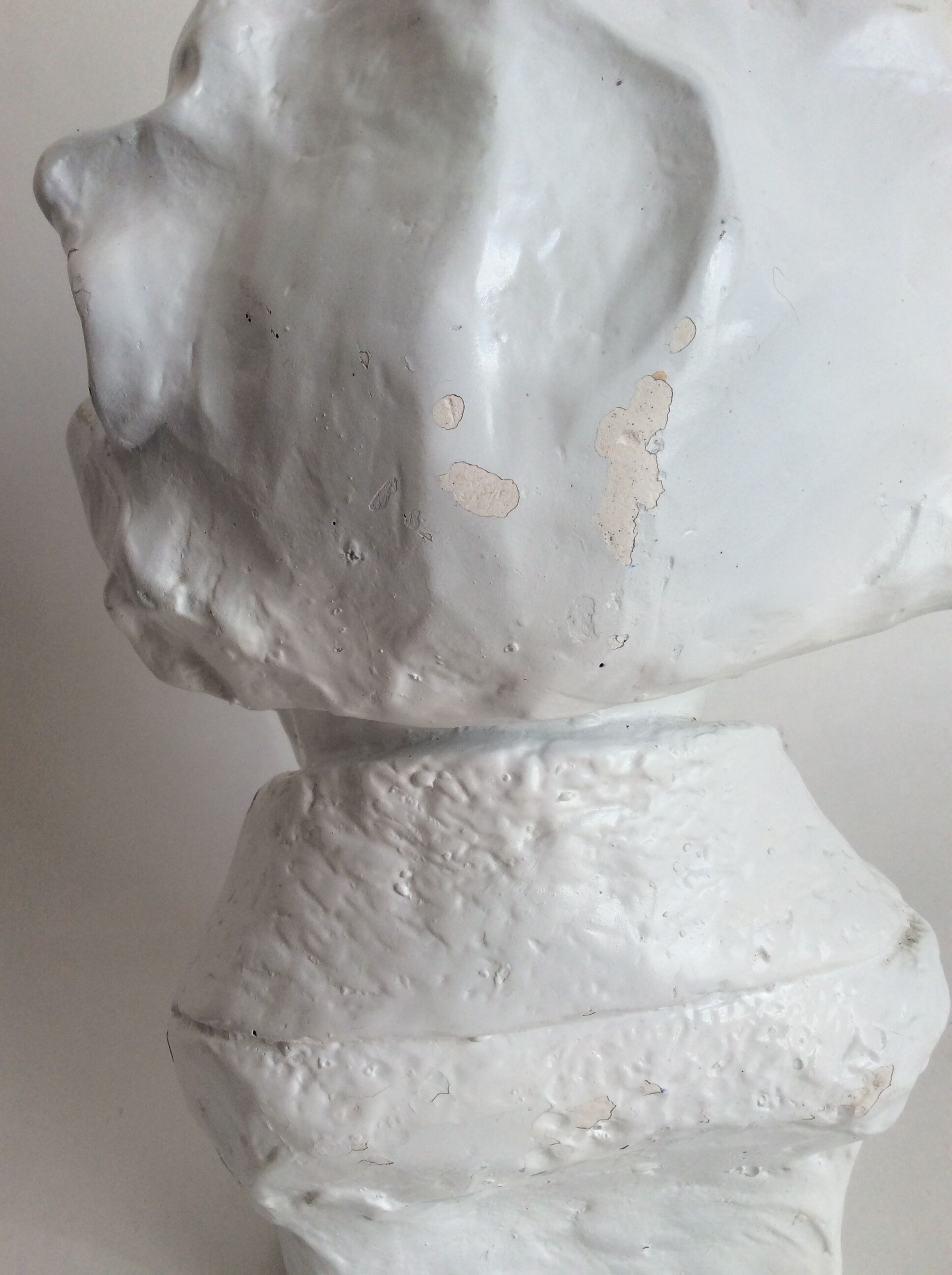 Beethoven bust in plaster