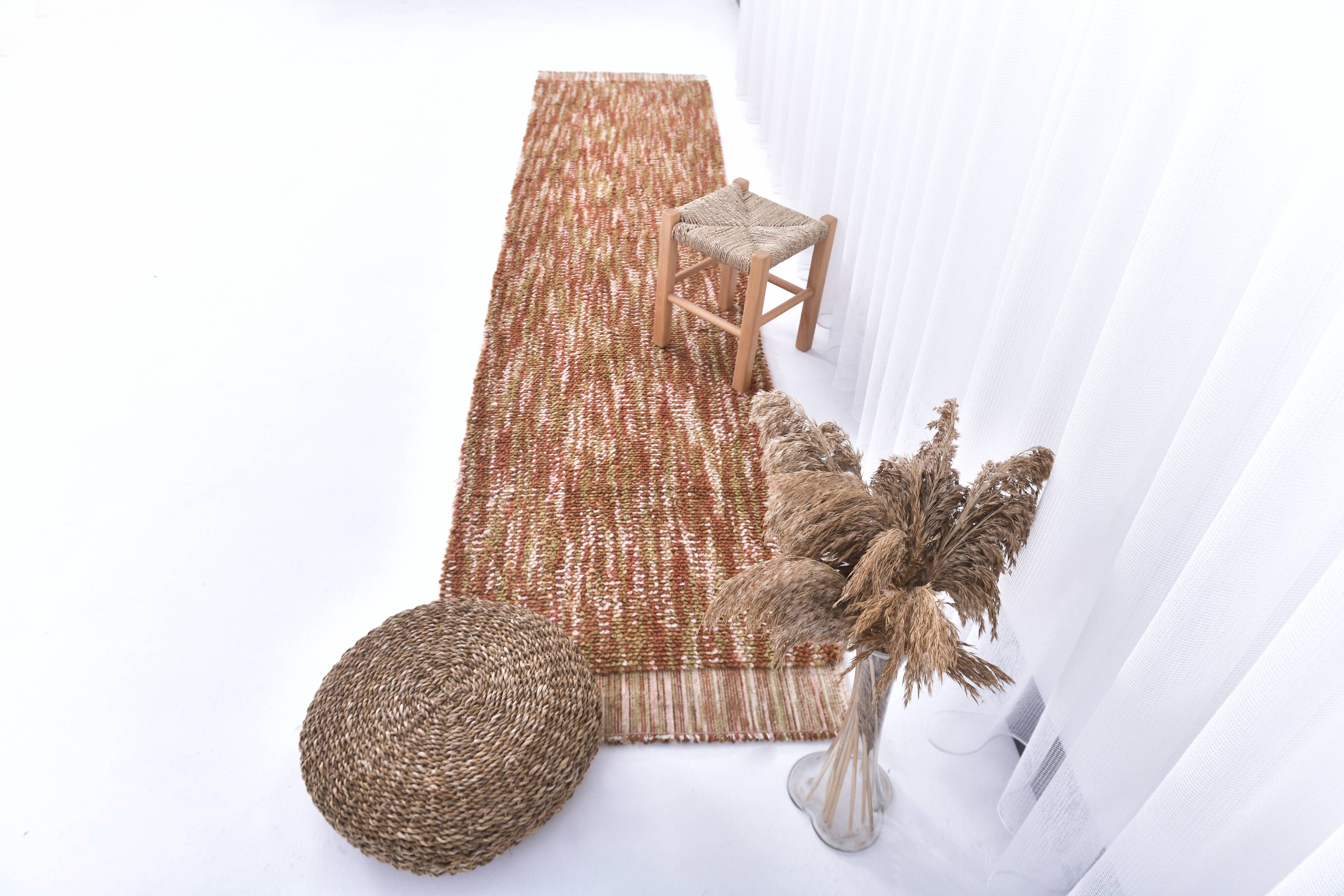 2x10 Terracotta Moroccan Runner Rug, 68x303Cm