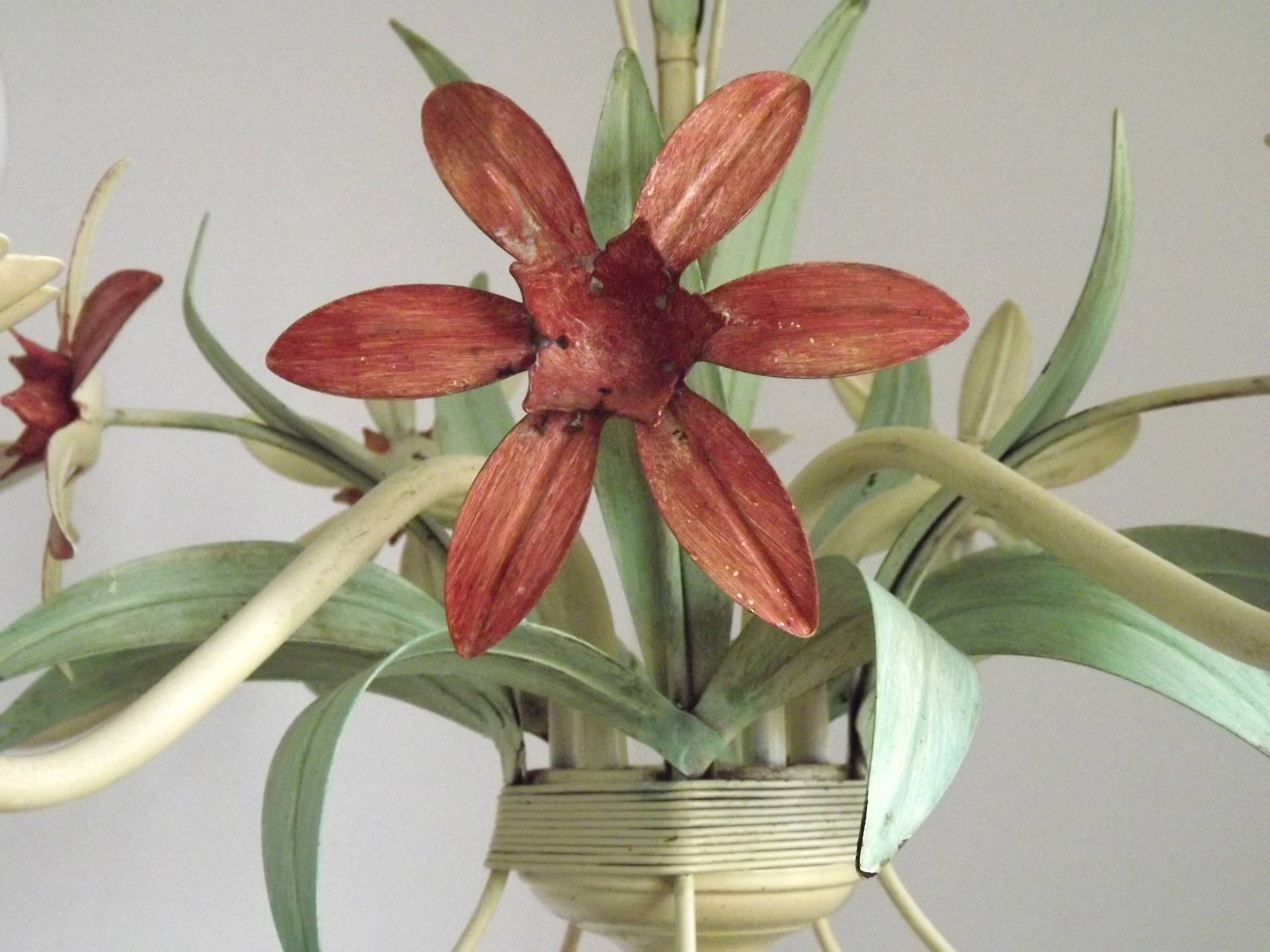 Lustre, style bouquet floral