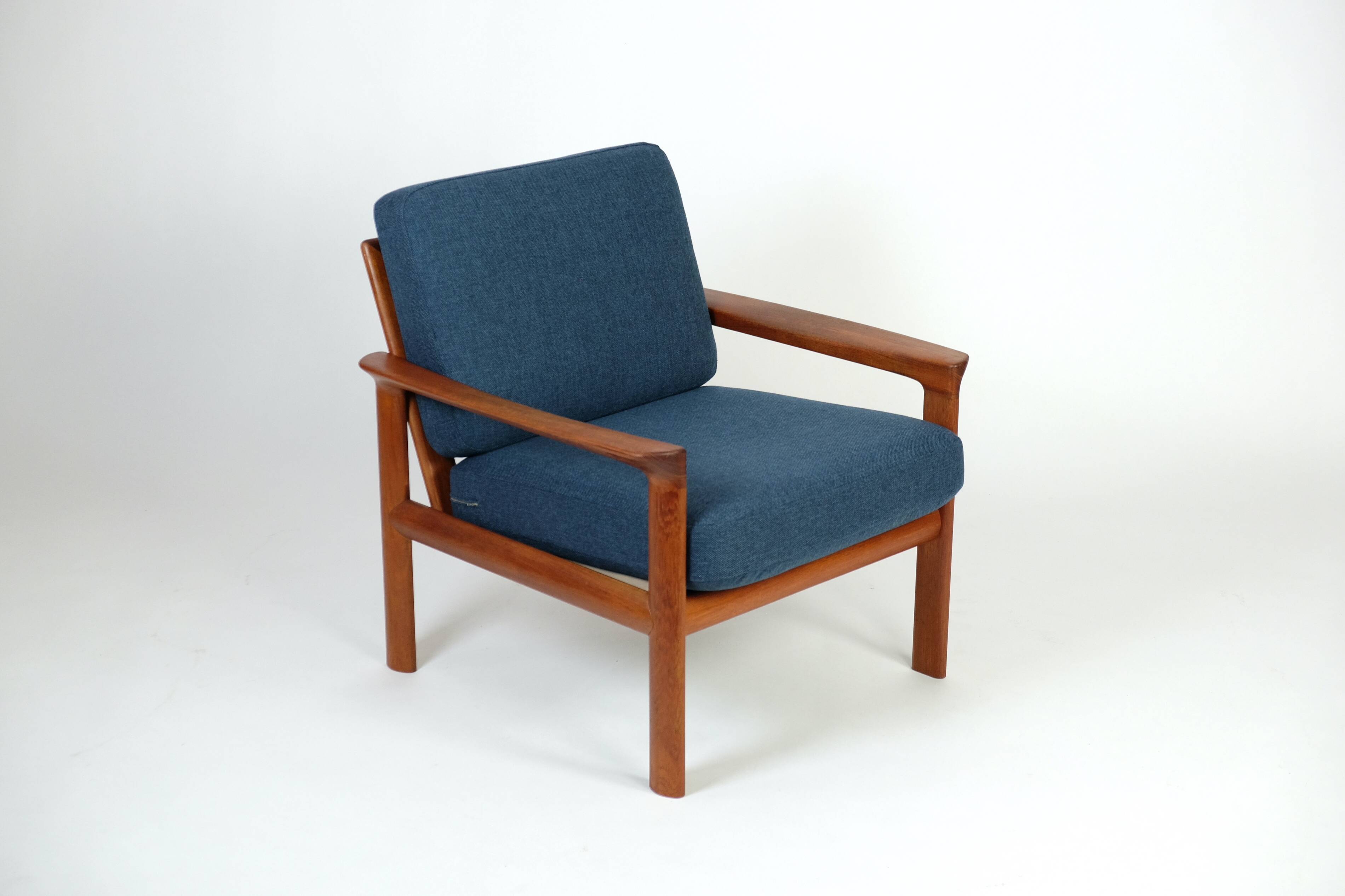 Danish Teak Armchair Mod. Borneo by Sven Ellekaer for Komfort, 1960s