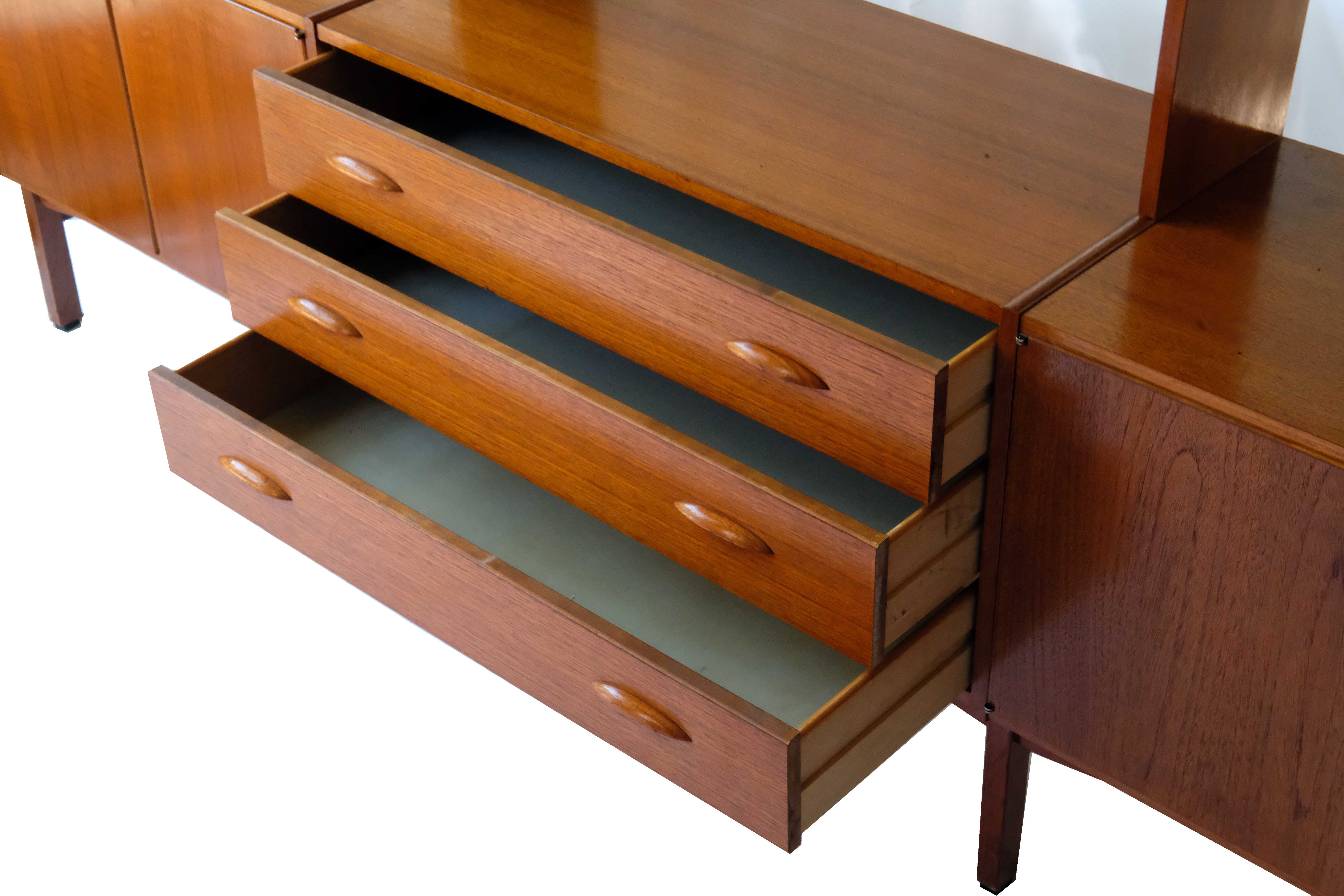 Bookcase Bokroa for Mobelfabrikk, 3 Modules , Norway 1970's