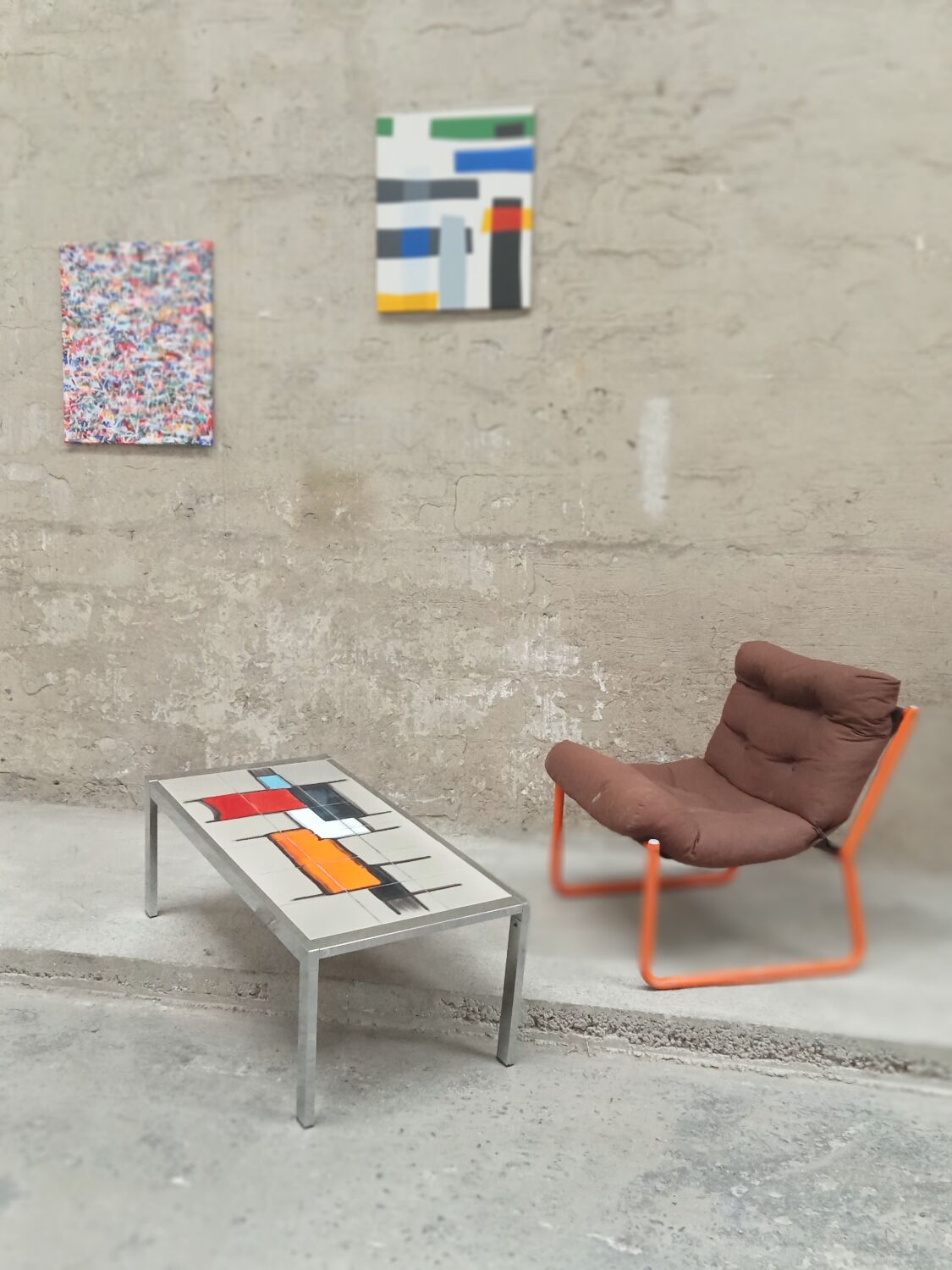 Ceramic coffee table