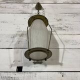 Vintage brass pendant light