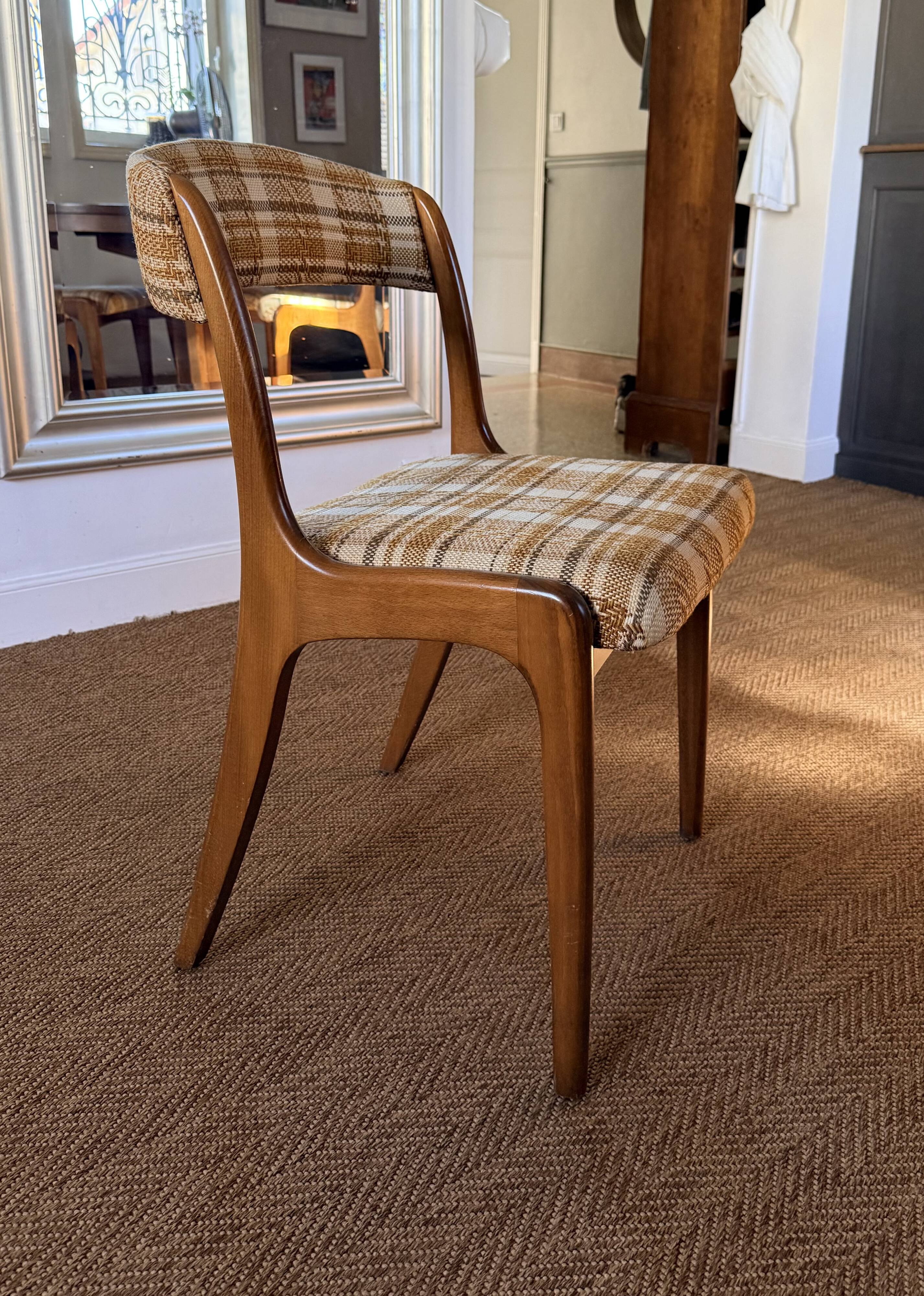 Lot de 4 chaises vintage self