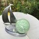 Table lamp sailboat ball clichy