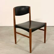 4x Scandinavian Teak Chairs by Grete Jalk MidCentury 60s