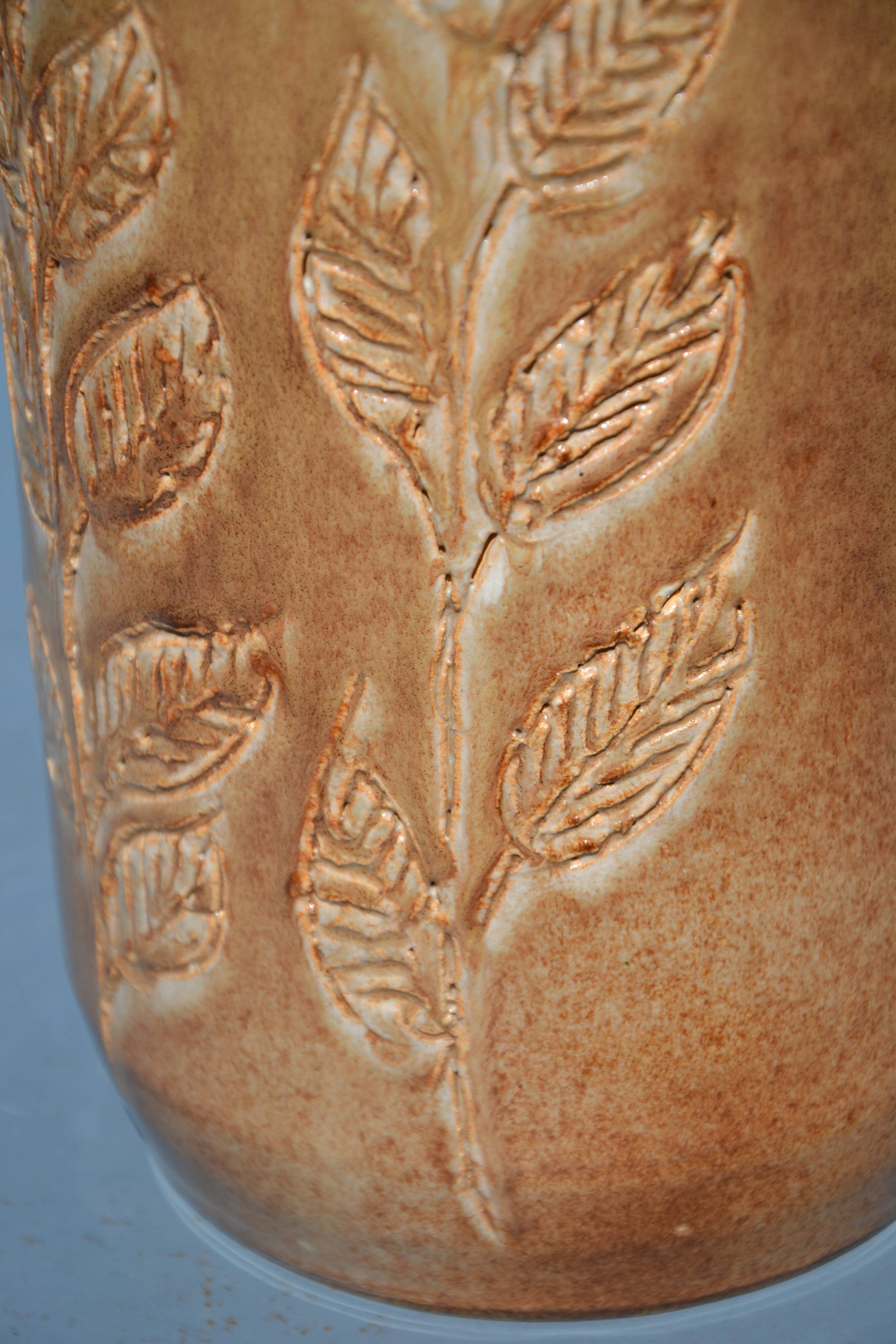 Vase/jug Denise and Michel Pointu "art ceramic high fire"