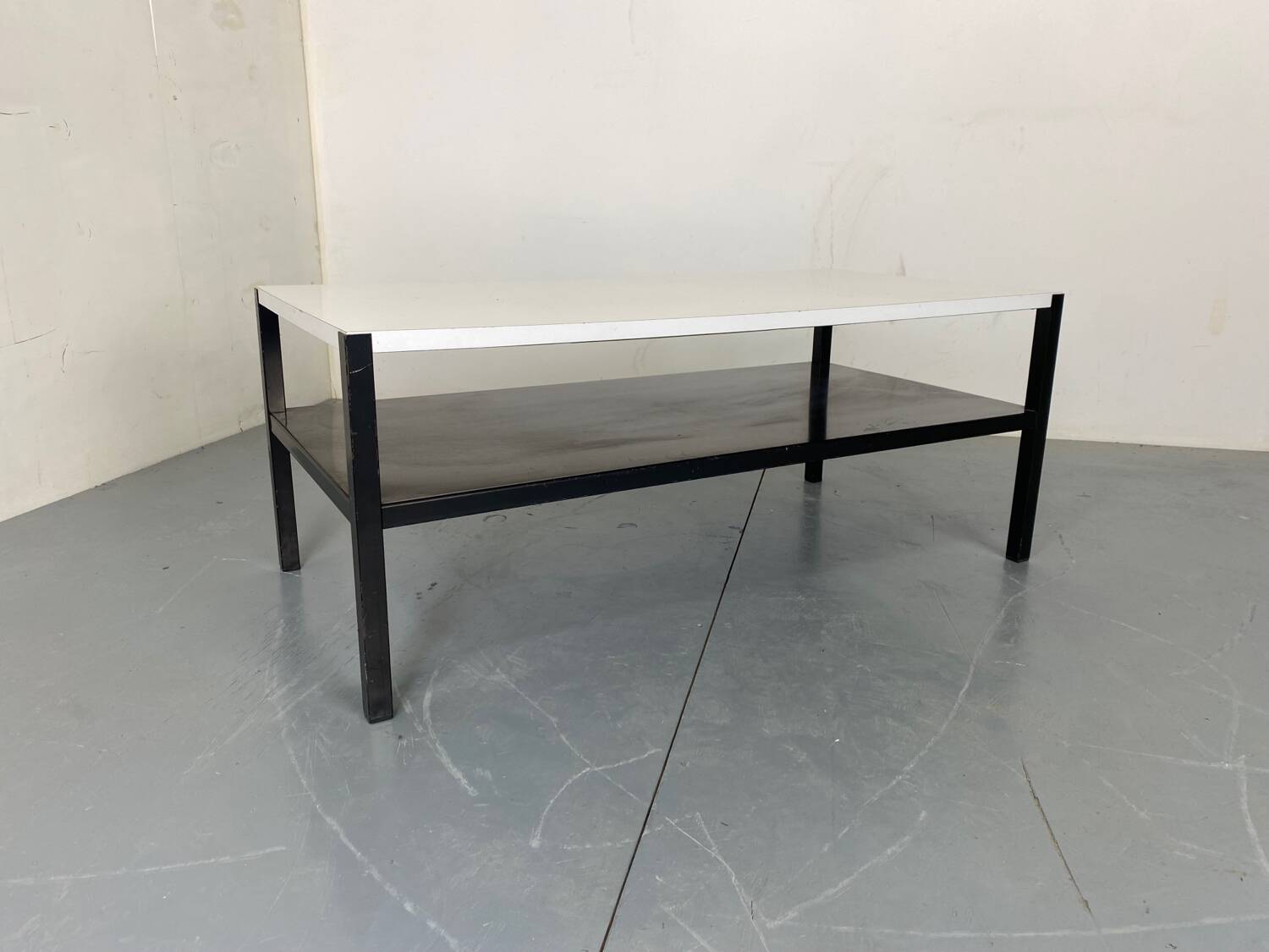 Mid Century Modernist Black and White coffee table by Wim Rietveld, 1960s