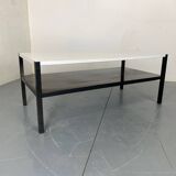 Mid Century Modernist Black and White coffee table by Wim Rietveld, 1960s