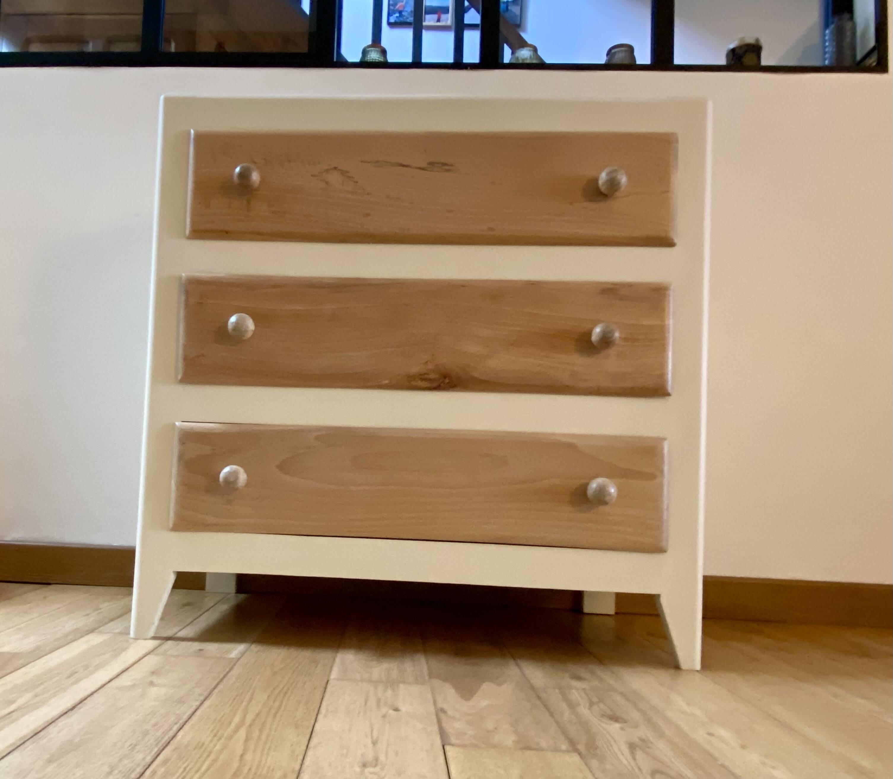 Commode vintage style scandinave