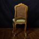 Set of 4 Louis XV style gilded chairs – Musician chair style