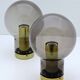 Pair of vintage Dutch ceiling lights by Raak 36 cm