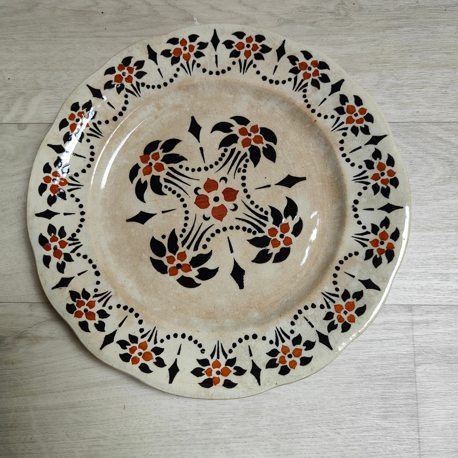 Set of 5 iron earth plates