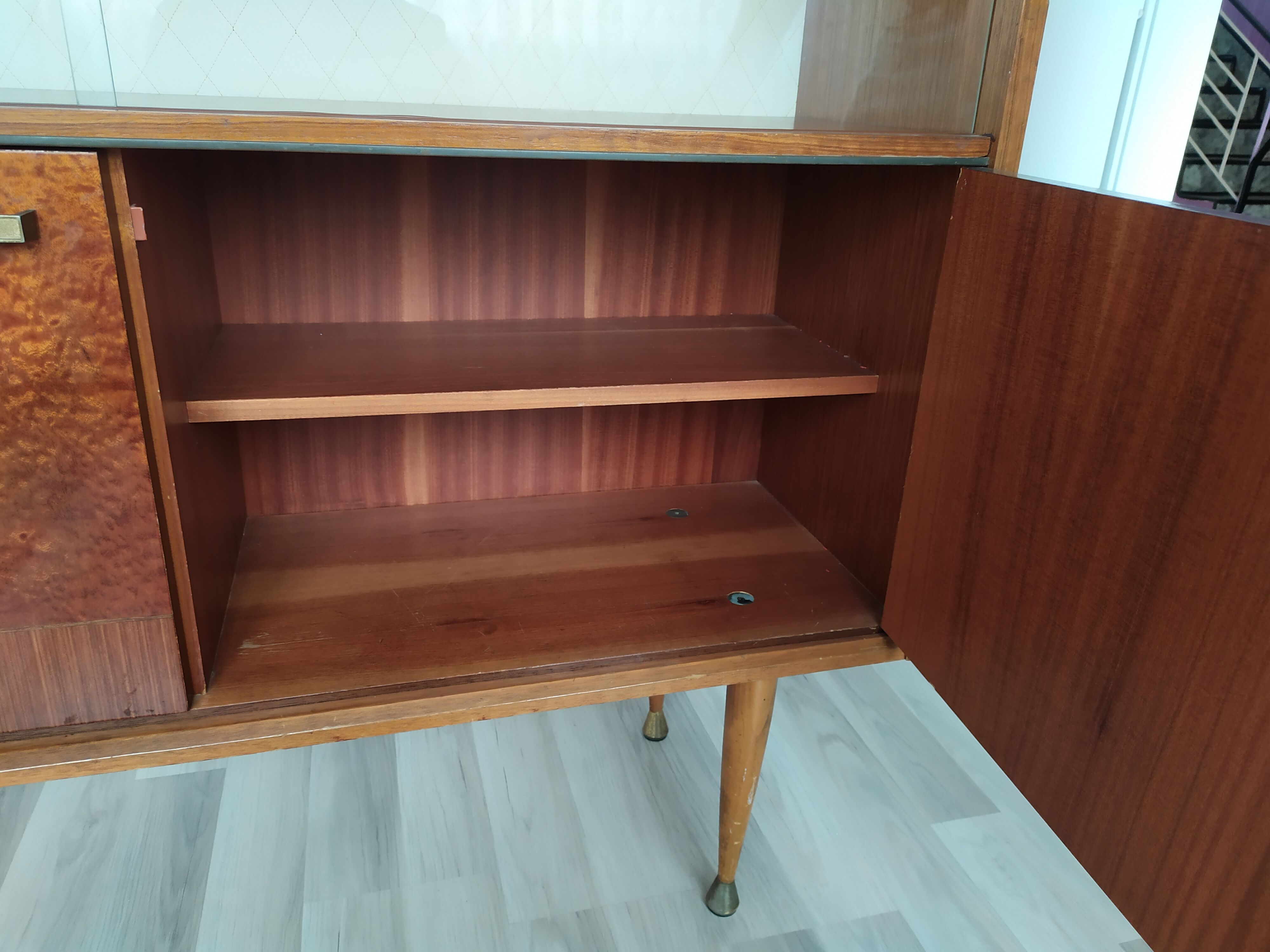 Bibliothèque en bois 1970