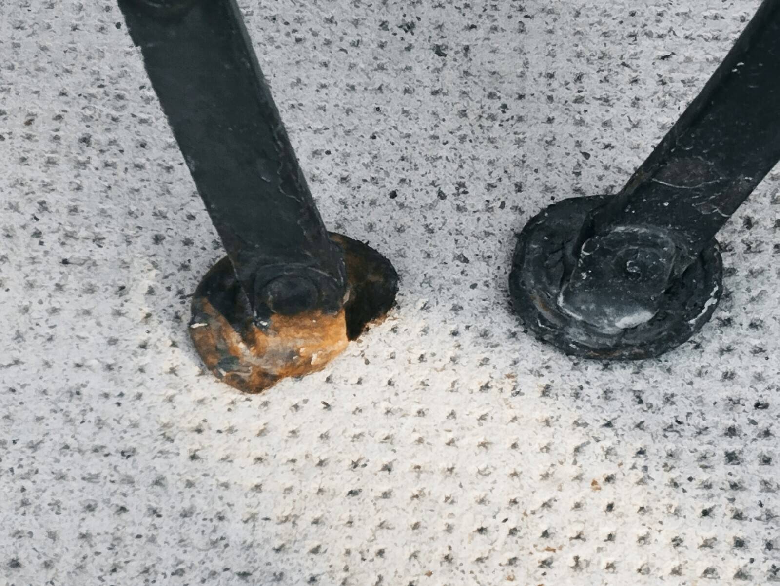 Garden furniture set with 6 chairs, known as Vichy? Art Nouveau 1880?