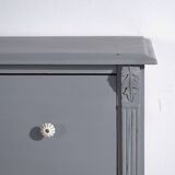 Commode gris argenté, c.1900
