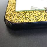 Formica coat rack with mirror, 50s-60s