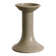 Minimalist cream ceramic candle holder