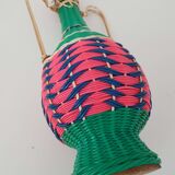 Vintage scoubidou bottle