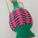 Vintage scoubidou bottle