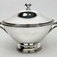 Vegetable Dish, Silver Metal Soup Tureen, Empire Style, Malmaison