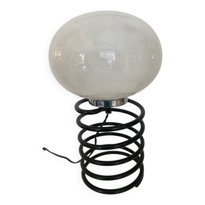 Lampe à poser ressort dans le goût d'Ingo Maurer