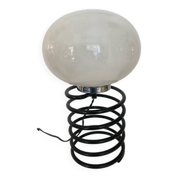 Table lamp spring in the style of Ingo Maurer.