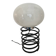 Lampe à poser ressort dans le goût d'Ingo Maurer