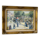 Vegetable market in Granville