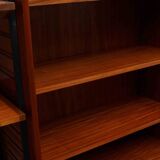 Vintage modular teak office bookcase