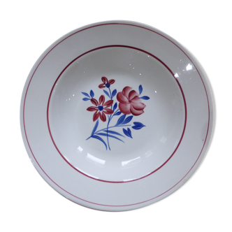 3 soup plates from the French manufacturer of St Amand