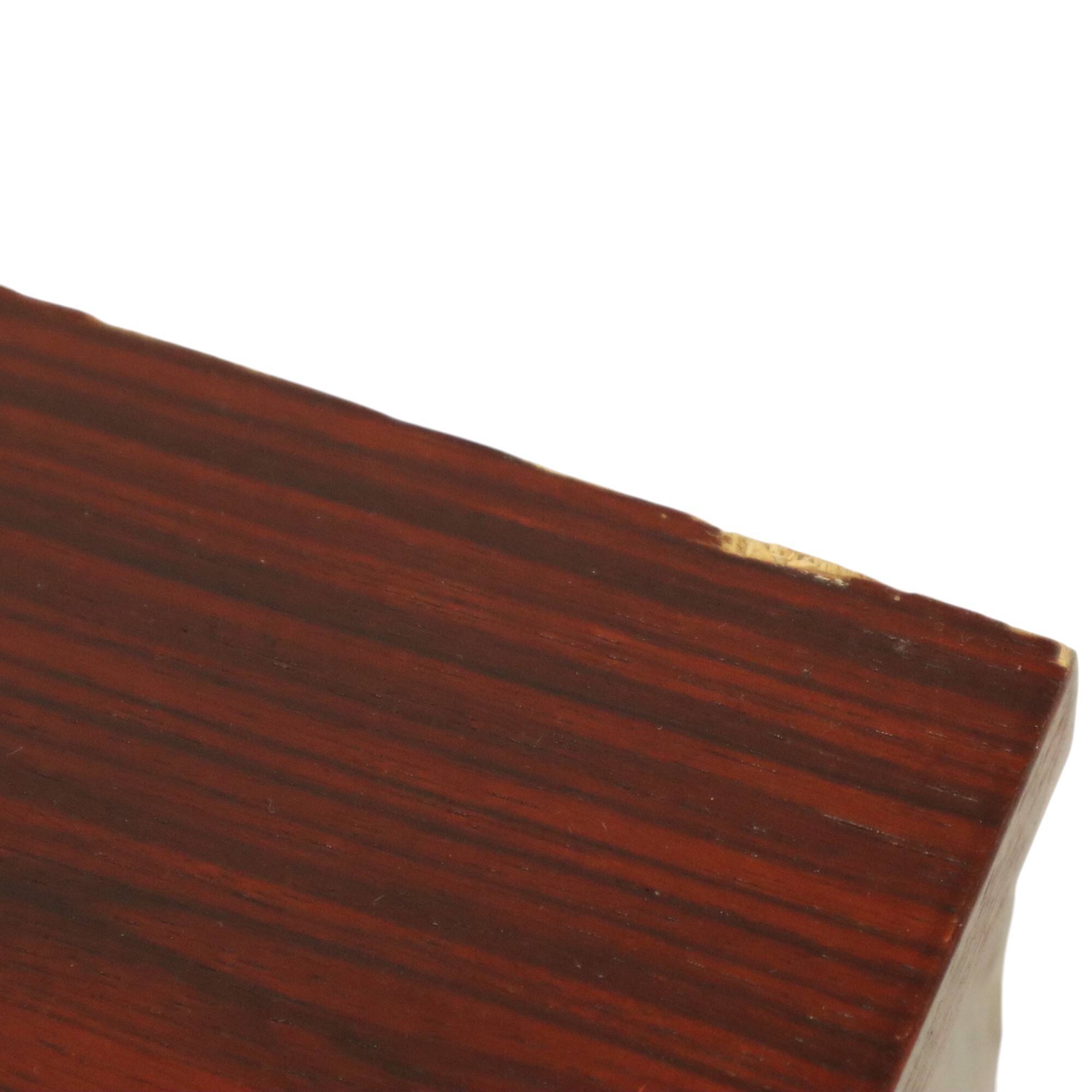 Pair of Vintage Bedside Tables Veneer Wooden Night Tables