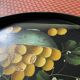 Painted wooden tray