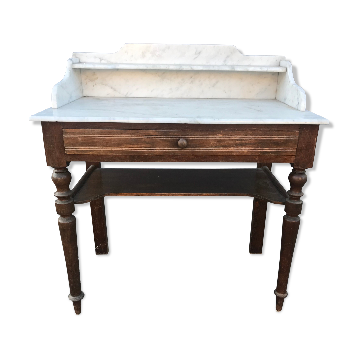 Louis Philippe marble toilet table