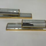 Pair of mirrored sconces by Dekundt, Belgium, 1980s (model 1620-114)