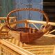 Old basket for fruits