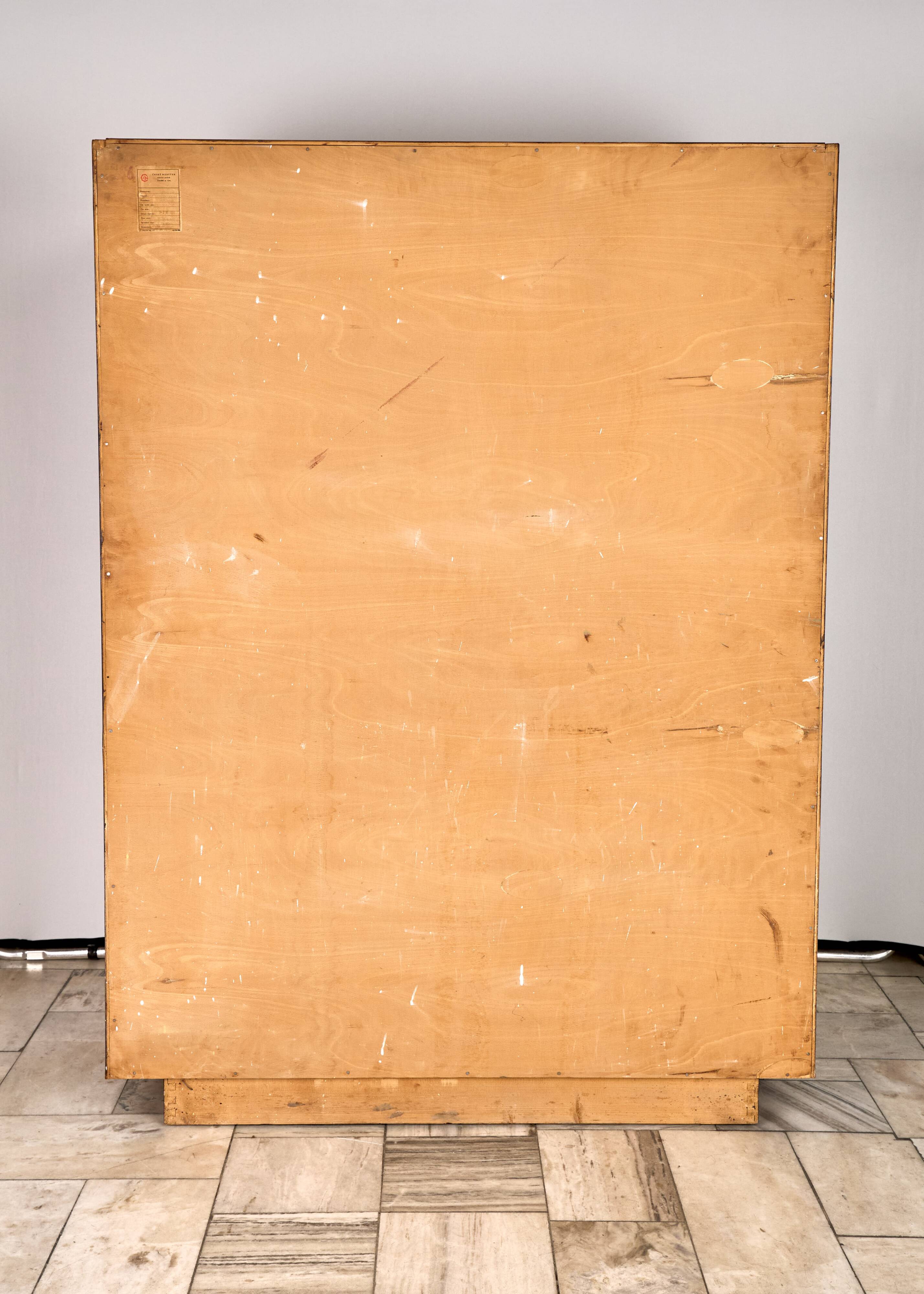 Art Deco Wardrobe, Český Nábytek, 1960, Czechoslovakia