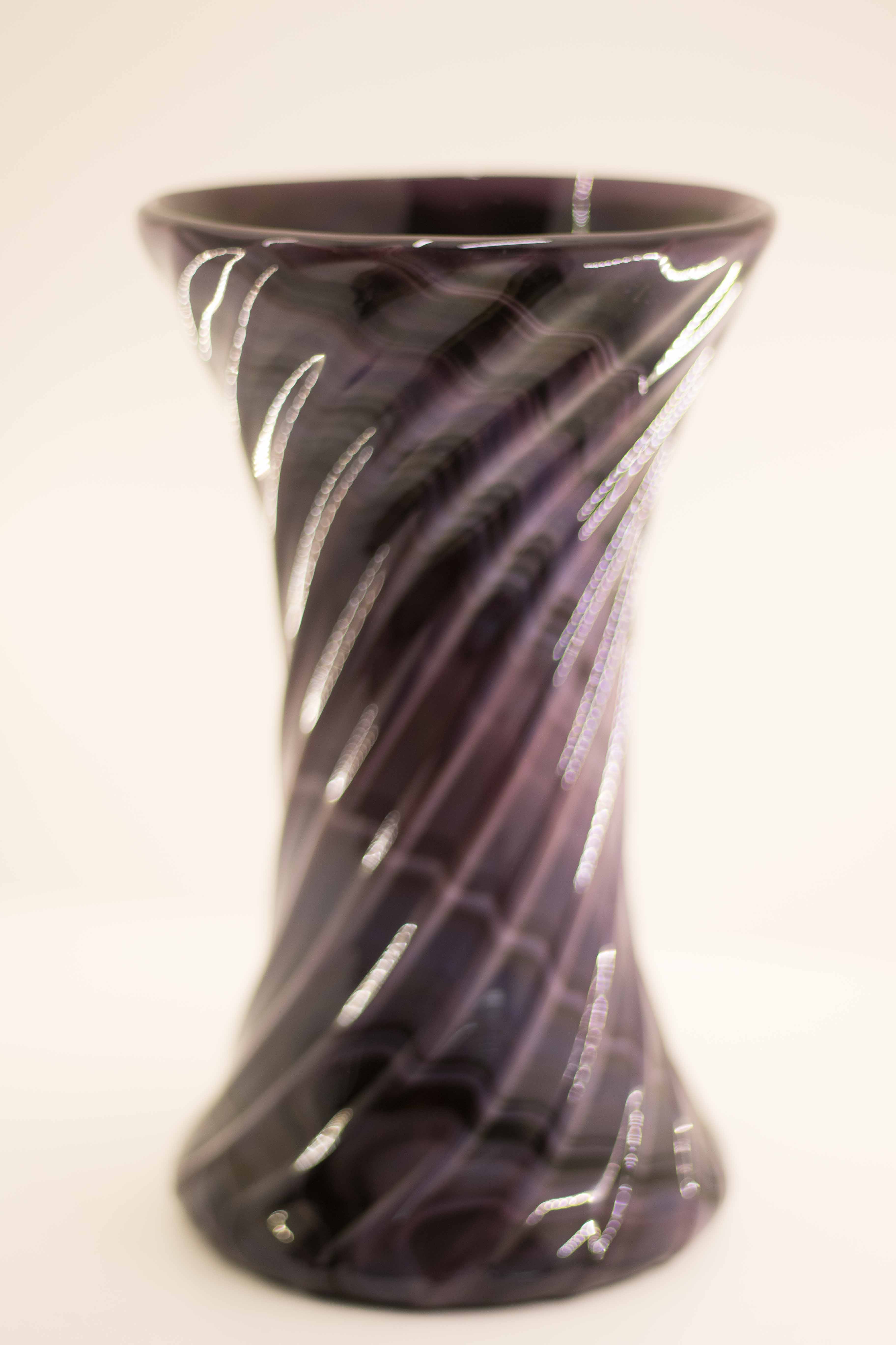 Diabolo old Moor purple flame vase