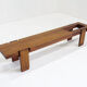 Vintage mid-century bench 1960s Italy